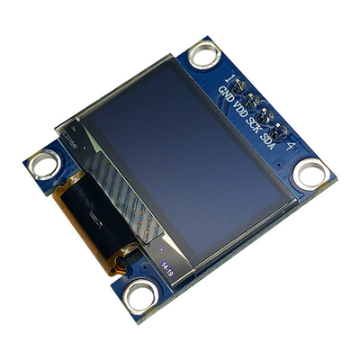 0Display OLED da.96 pollici con 4 pin Controllo I2C PCB White/Blue/Yellow Blue