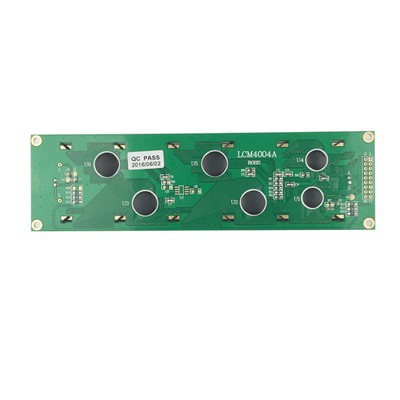 40x4 carattere alfanumerico LCD, modulo LCD STN 5V dell'esposizione monocromatica