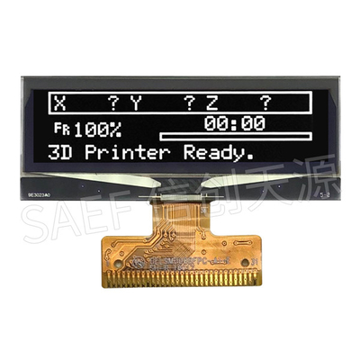 Modulo di visualizzazione OLED da 2 pollici di grado industriale 128x32 Interfaccia grafica SPI I2C