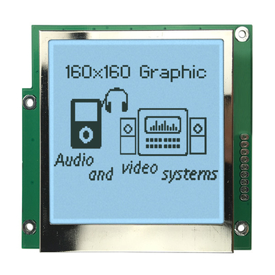 interfaccia positiva FSTN del modulo LCD grafico ST75161 3.3V VDD SPI dell'esposizione di 160x160