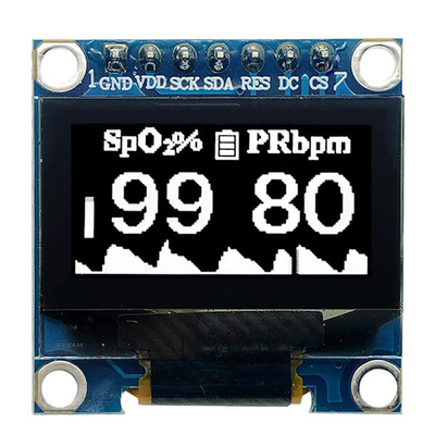 Display OLED da 128x64 - SSD da 0,96 pollici1306 SPI per progetti IoT e Arduino.