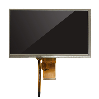 Interfaccia pungente di TFT LCD 800x480 Dots Display RGB 24 a 7 pollici con il pannello di tocco resistente