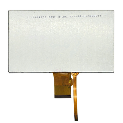 Interfaccia pungente di TFT LCD 800x480 Dots Display RGB 24 a 7 pollici con il pannello di tocco resistente