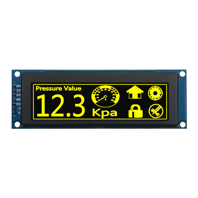 Modulo 3,12" dell'esposizione di COF 256x64 OLED potere a fondo grigio 3.3V di pollice 16