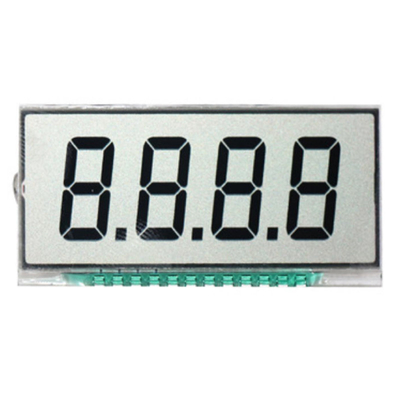 Display LCD a 7 segmenti, 4 cifre 8 cifre 7 segmenti LCD, Display LCD monocromo, Display LCD numerico