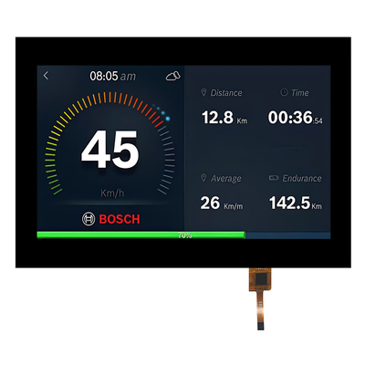 Gorilla Touch Glass 7 pollici PCAP TFT Display 1024x600 Interfaccia MIPI