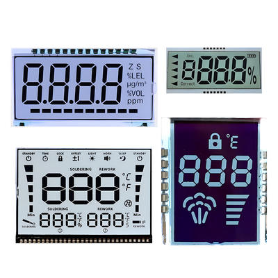 Display LCD a segmento personalizzato Display LCD monocromo TN HTN STN FSTN personalizzato