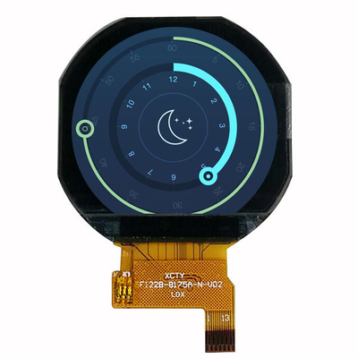 La piccola esposizione LCD circolare, modulo LCD rotondo Spi MCU collega a 1,22 pollici