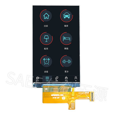 Modulo display LCD TFT IPS da 3,1 pollici – 480×800 HD, Interfaccia MIPI, 350 nit, Ampio angolo di visione, Touch opzionale