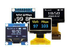 0Display OLED da 96 pollici - Risoluzione 128x64, Low-Power, Interfaccia SPI/I2C per IoT e Wearables